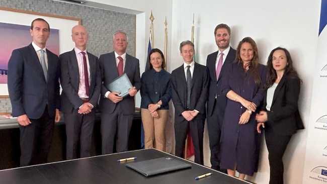 BEI Acqua Novara SACE firma