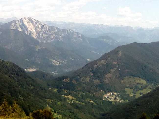 Finero e dintorni visto da ovest