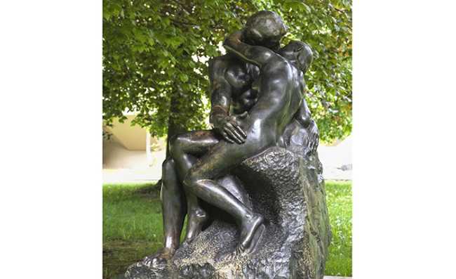 Il Bacio di Rodin statua Fondazione Gianadda Martigny