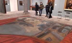 La consegna del sipario e lavori di allestimento in palazzo san Francesco 6