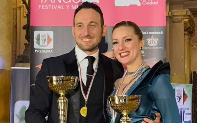 Manuel y Michela italian cup tango 2024
