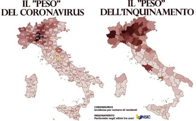 Mappa Covid