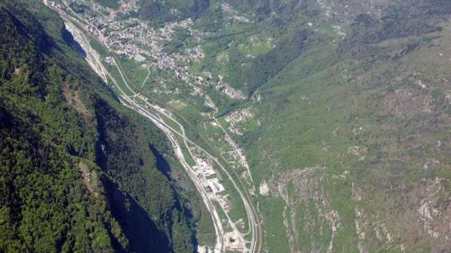 Varzo immagine aerea