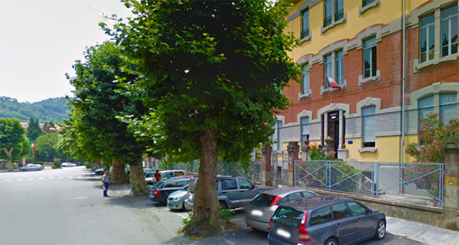 alberi via rosmini scuole milani