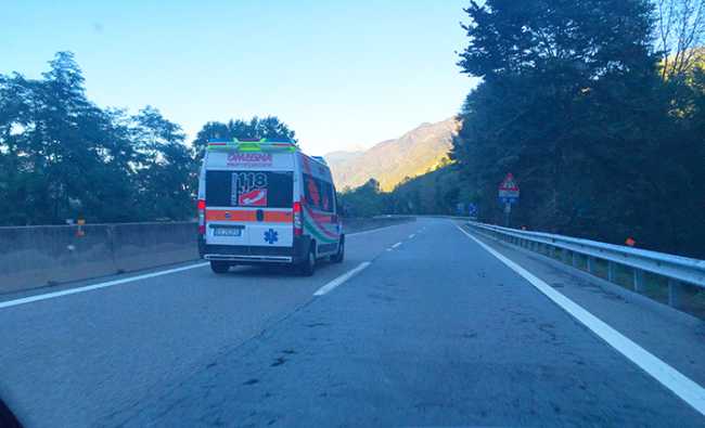 ambulanza superstrada