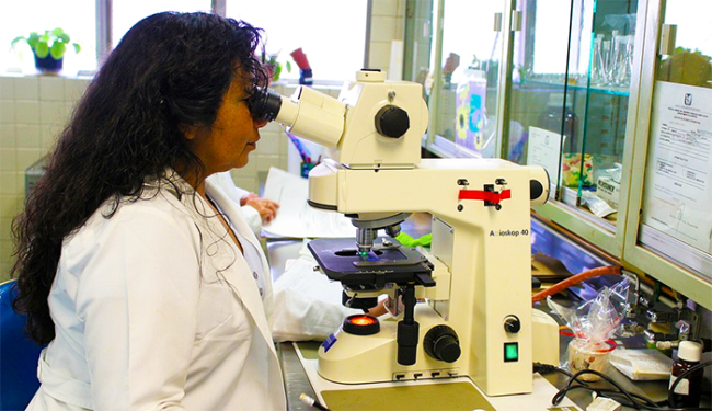 analisi microscopio infermiere