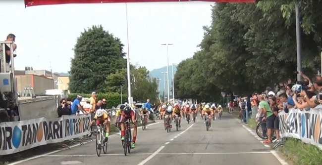 arrivo almenno vittori di Donatelli Christian