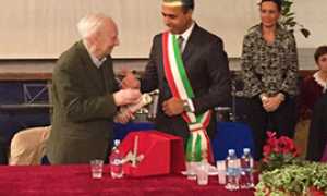 b angelo del boca consegna premio pizzi