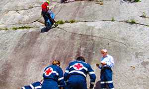 b croce rossa soccorso Gare