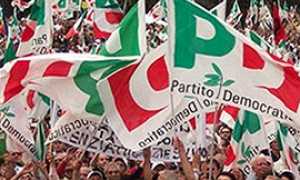 b partito democratico bandiere