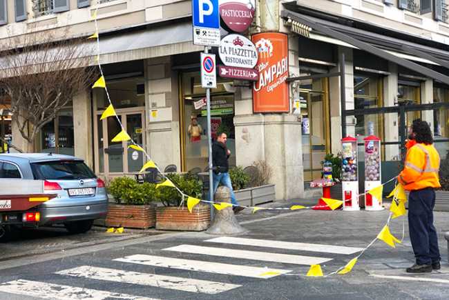 bandierine carnevale posa