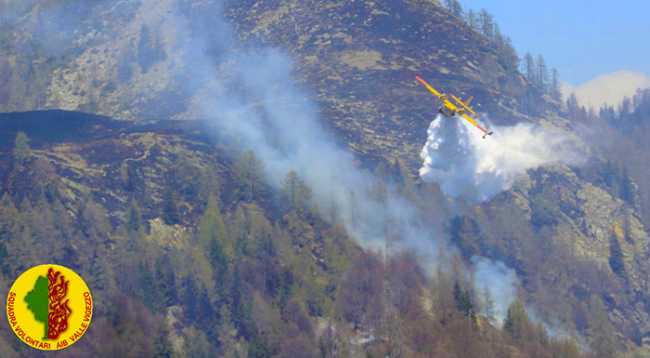 canadair dissimo incendio aib