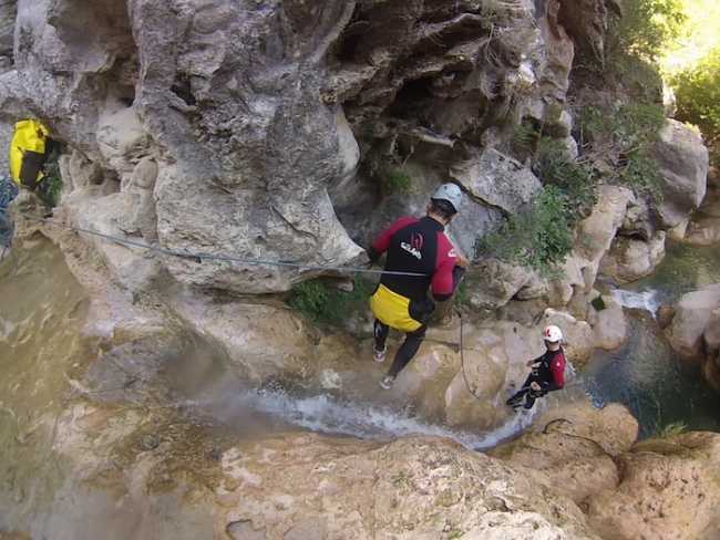 canyoning
