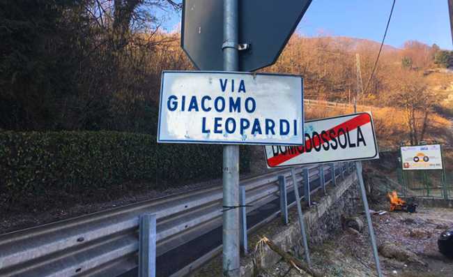 cartello via leopardi