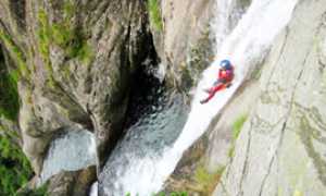 corta canyoning discesa