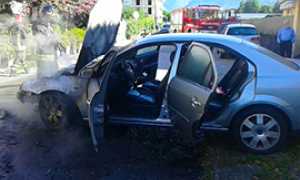 corta incendio auto villa
