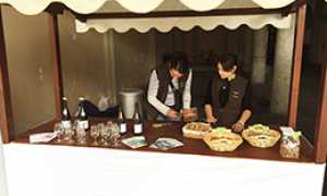 corta parchi bancarelle