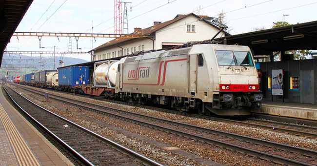 crossrail treno cargo stazione