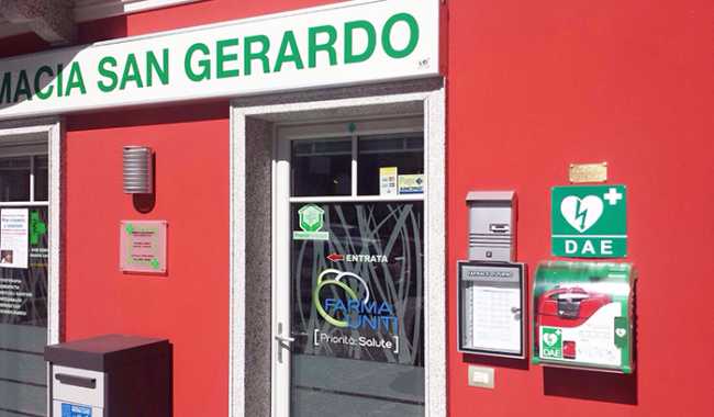 defibrillatore farmacia beura