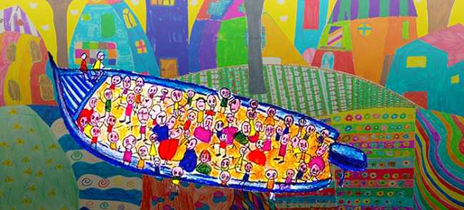 disegno immigrazione