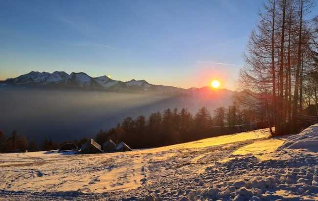 domobianca tramonto