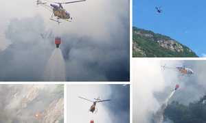 elicottero antincendio andromia mix 18