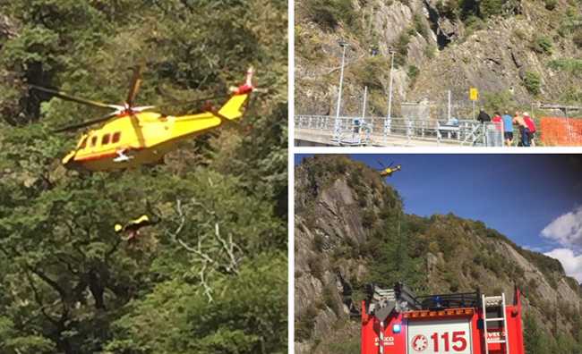 elicottero 118 canyoning mix