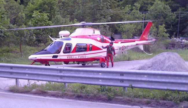 elicottero malpensa croveo