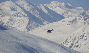 elicottero neve