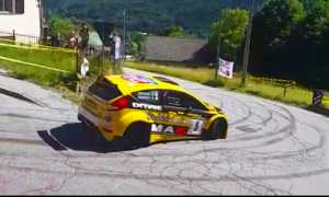 giudici tornante discesa 17 rally