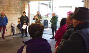 inaugurazione posteggio piaggio villa