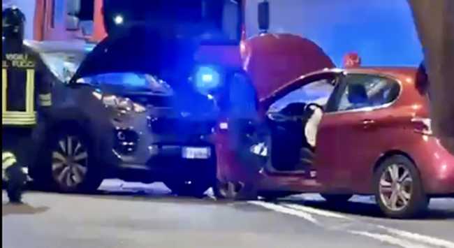 incidente crevola frontale