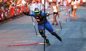 inline slalom