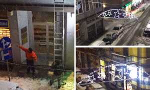 lavori luminarie domo neve mix