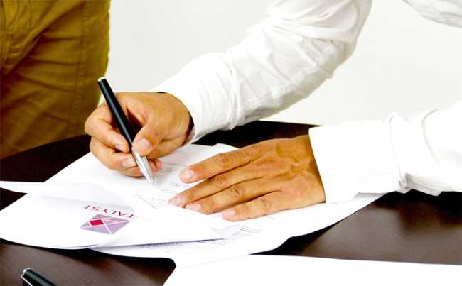 lavoro firma contratto camicia