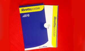 libretto postale