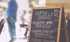 menu ristorante