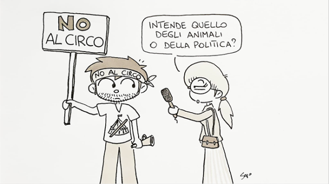no circo sapo