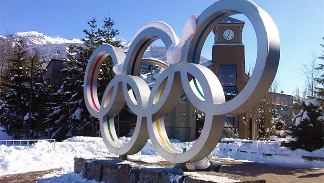 olimpiade invernale loghi neve