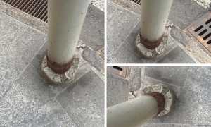 palo base ruggine mix