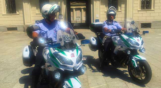 polizia locale moto