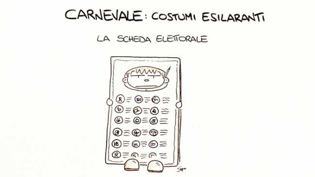 sapo scheda elettorale