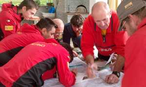 soccorso alpino mappa uomini