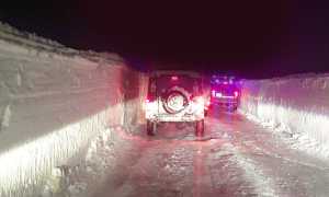 soccorso jeep strada neve