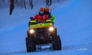 soccorso quad neve sera