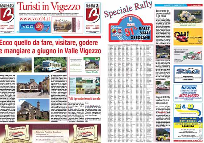 speciali ossola24 turismo rally