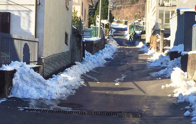 strade pallanzeno neve