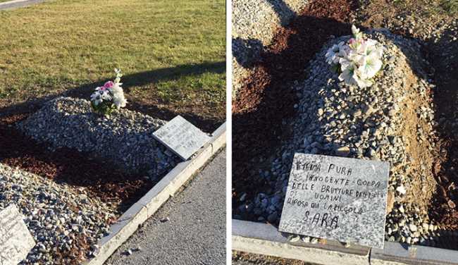 tomba sara siriana frontiera