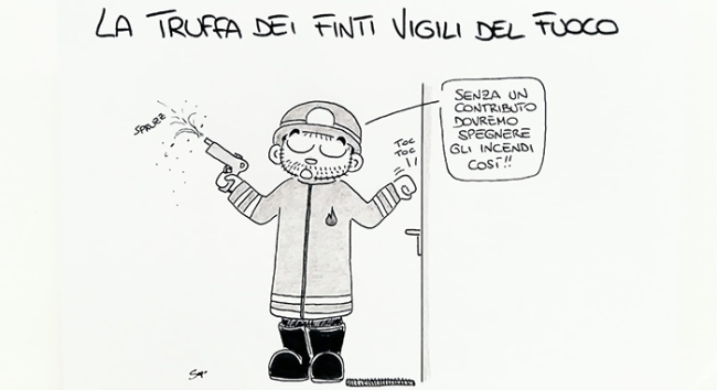 truffa vigili fuoco sapo