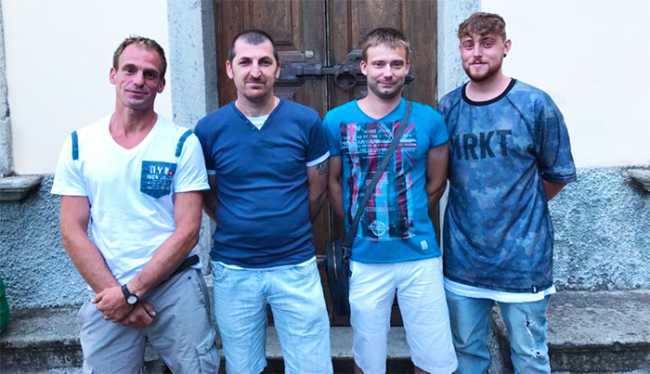 ufficiali milizia calasca 2017